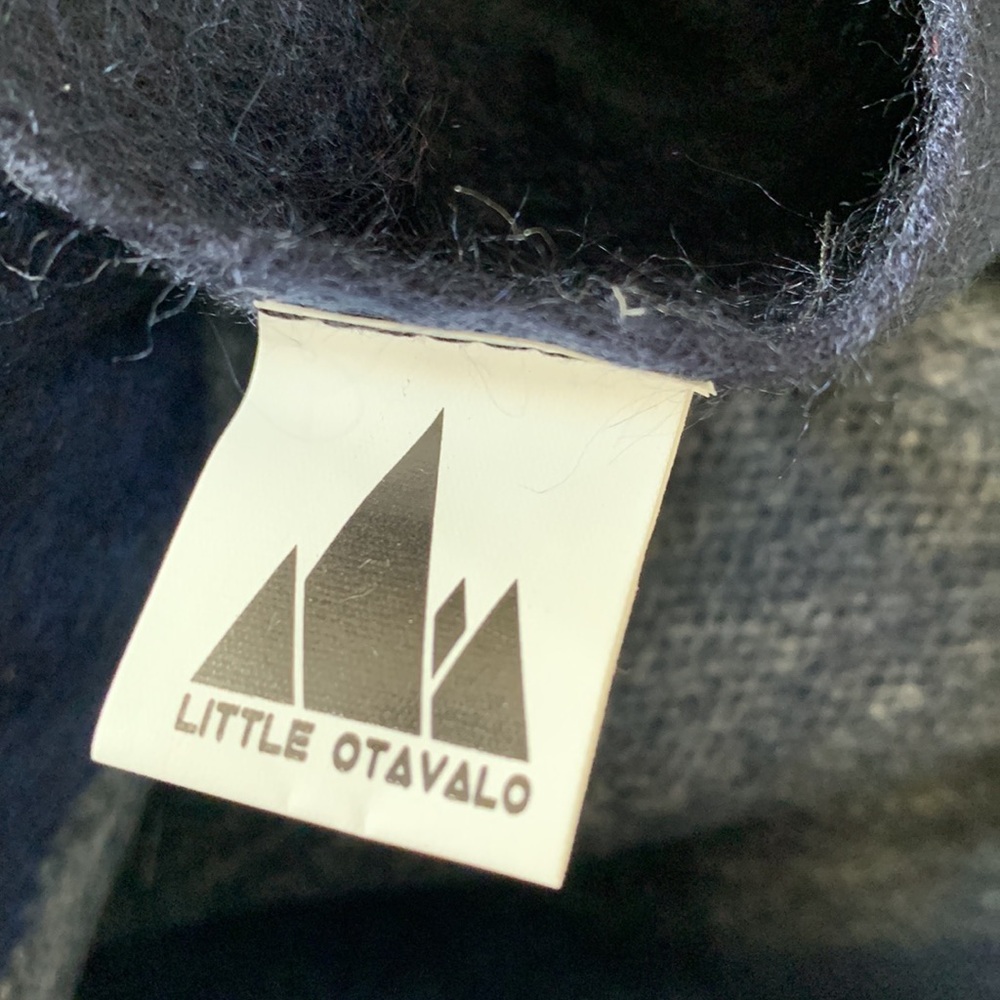 NWOT Little Otavalo Alpaca Wool Blanket Scarf Wrap - Picture 5 of 6